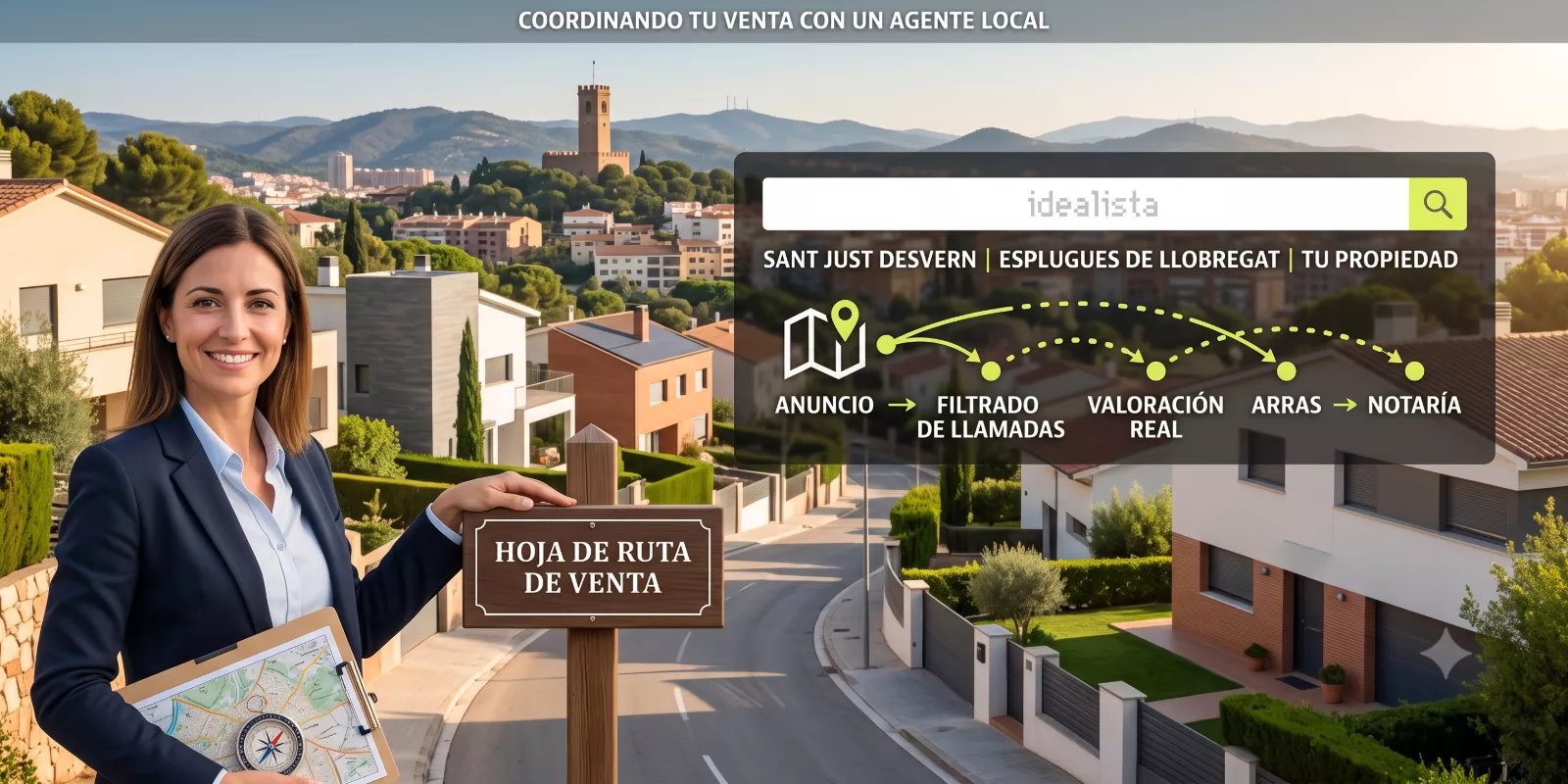 Venta efectiva de propiedades en Idealista